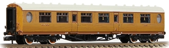 LNER Thompson Composite Corridor in LNER Teak - 145