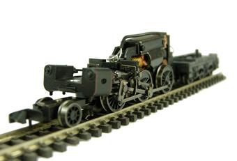 Complete replacement motorised chassis unit for 6P/5F Crab Loco