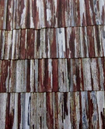 Corrugated Metal Sheets - Rust