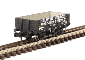 5 plank steel wagon with steel floor in Helwith Bridge Road Stone Quarry livery