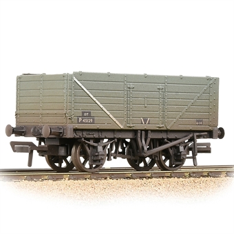 7 Plank Wagon End Door BR Grey (Early) [W] P45129