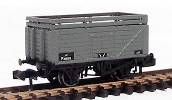 7-plank wagon with coke rail BR grey P368515
