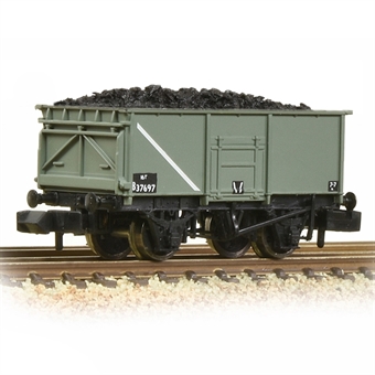 BR 16T Steel Mineral Wagon With Bottom Doors BR Grey (Early) B37697