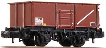 16 ton MCV steel mineral hopper in BR bauxite with TOPS panel - B570259