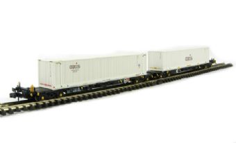Intermodal FIA bogie wagon with 45' containers 'Axis'