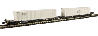 Intermodal Bogie Wagons With Two 45ft Containers 'Axis'