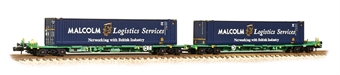 Intermodal Bogie Wagons 45ft Containers 'Malcolm Logistics'
