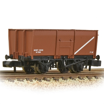 16T Steel Slope-Sided Mineral Wagon MOT Bauxite