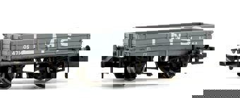 3 Plank Wagon LMS Grey