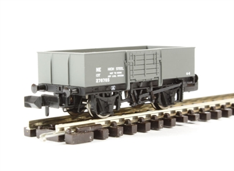13 Ton High Sided Steel Open Wagon (Smooth Sides/Wood Door) LNER Grey