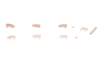 Pigs - pack of 9