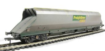 100 tonne HHA bogie hopper wagon in Freightliner livery (weathered)