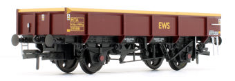 MTA open mineral wagon in EWS livery 395081 with load