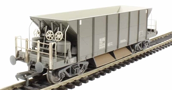 40 Tonne YGH Sealion bogie hopper wagon in olive green - weathered