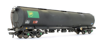 100 ton TEA bogie tank wagon 'Crude Oil' - heavily weathered