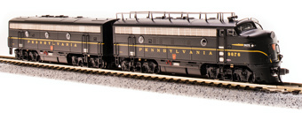 F7A & F7B EMD 9676A, 9676B of the Pennsylvania Railroad - digital sound fitted
