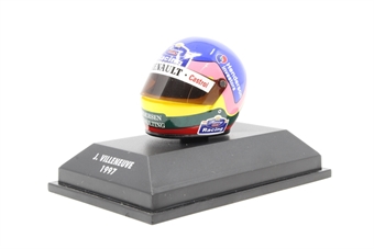 J. Villeneuve Williams Bell F1 Helmet 1997 - 1:8 Scale