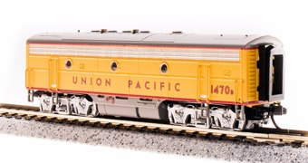 F7B EMD 1474C of the Union Pacific - digital sound fitted