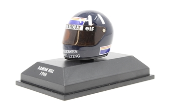 D. Hill Arai Williams F1 Helmet 1996 - 1:8 Scale