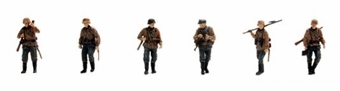 German Army Dt. Infantry, Camouflage - pack of 6