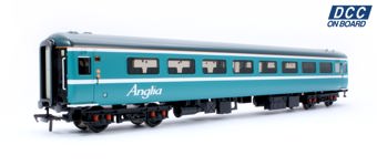 BR Mk2F TSO Tourist Second Open Anglia - DCC Fitted