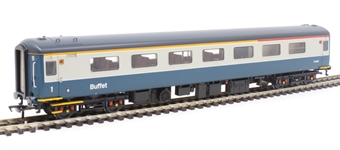 Mk2F "Aircon" RFB restaurant first buffet in BR blue and grey - as preserved - DCC fitted with interior lighting