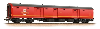 Mk1 TPO POT stowage van in 80419 Royal Mail red with travelling post office branding