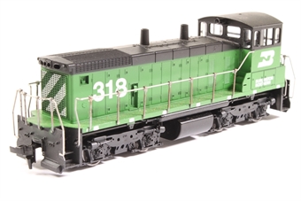 SW1500 EMD 318 of the Burlington Northern