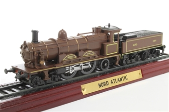 Nord Atlantic 4-4-2 Locomotive - Static Model on Plinth