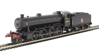 Class O2/4 Tango 2-8-0 63983 in BR black with early emblem with flush tender