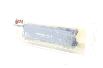 ACF 4-bay centerflow hopper car 'Arco Polymers'