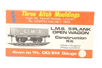 LMS 5-Plank Open Wagon Kit