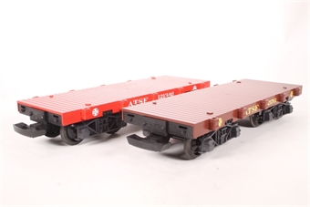 SANTA FE FLATCAR 2 PCS