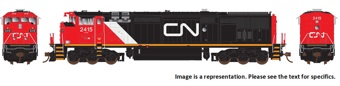 Dash 8-40CM GE 2430 of the Canadian National 