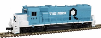 GP38-2 Phase 2 EMD 4319 of the Rock Island