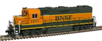 GP38-2 Phase 2 EMD 2256 of the BNSF - digital sound fitted