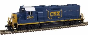 GP38-2 Phase 2 EMD 2750 of CSX - digital sound fitted