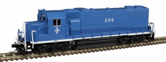 GP38-2 Phase 2 EMD 208 of the Boston & Maine - digital sound fitted