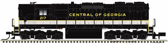 SD35 EMD 220 of the Central of Georgia