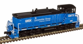 MP15 EMD 209 of the GATX Locomotive Leasing - digital fitted