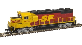 GP39-2 EMD 3632 of the Santa Fe