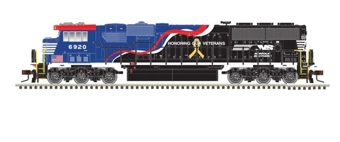 SD60E EMD 6920 of the Norfolk Southern - digital sound fitted