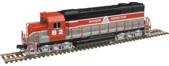 GP38 EMD 82 of the Bangor and Aroostook