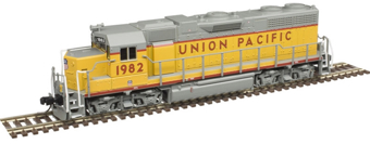 GP38 EMD 1988 of the Union Pacific
