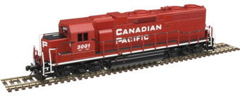 GP38 EMD 3006 of the Canadian Pacific - digital fitted