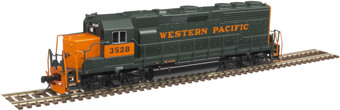 GP40 EMD 3523 of the Western Pacific