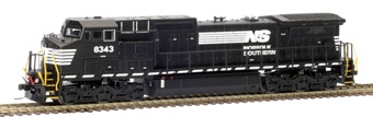 Dash 8-40CW GE 8345 of the Norfolk Southern - digital sound fitted