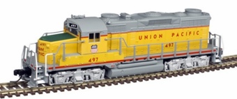 GP20 EMD 475 of the Union Pacific - digital sound fitted