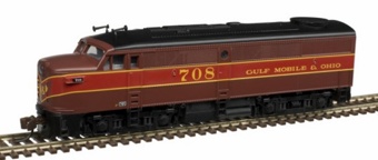 FA-1 Alco 702 of the Gulf Mobile & Ohio