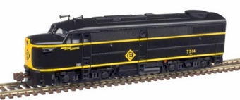 FA-1 Alco 7254 of the Erie Lackawanna - digital sound fitted
